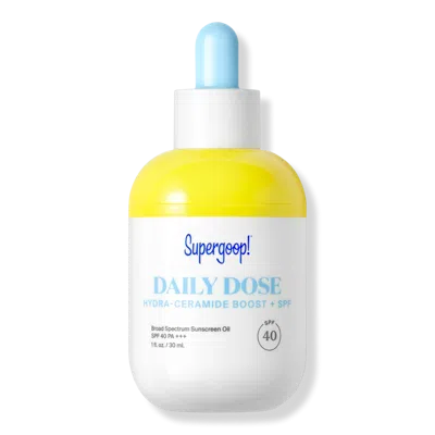 Supergoop Daily Dose Hydra-ceramide Boost + Spf 40 Face Oil