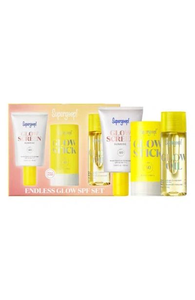 Supergoop Endless Glow Season Kit (limited Edition) (nordstrom Exclusive) $70 Value In White