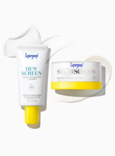 Supergoop Glass Skin Spf Set Sunscreen !
