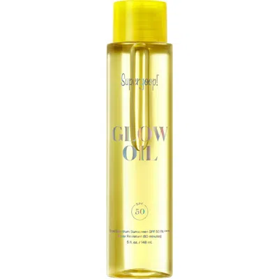 Supergoop Glow Oil Spf 50 Dry Body Oil Sunscreen In Gold