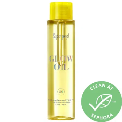 Supergoop ! Glow Oil Spf 50 Dry Body Oil Sunscreen 5 oz / 148 ml In White