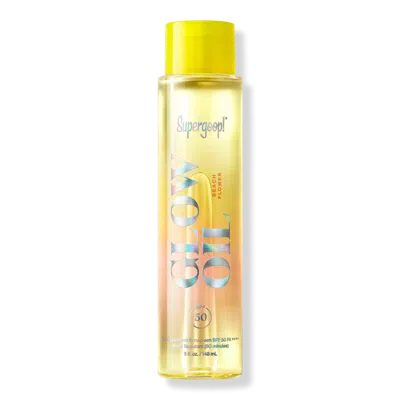 Supergoop Glow Oil Spf 50 Scented Body Oil Limited Edition - Beach Flower
