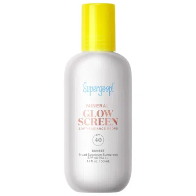 Supergoop ! Glowscreen Soft-radiance Drops Mineral Spf 40 1.7/50