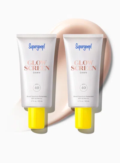 Supergoop Glowscreen Spf 40 In Dawn - 2 Pack !