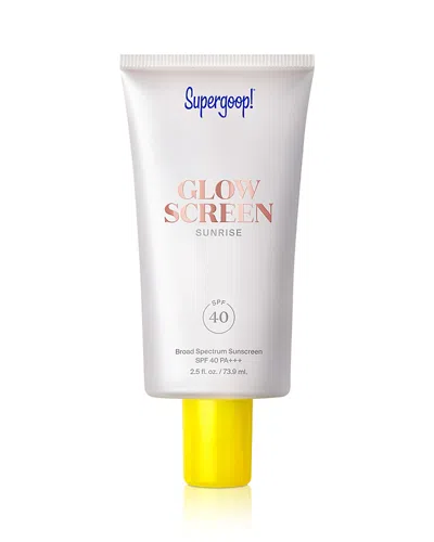 Supergoop ! Glowscreen Spf 40 Sunscreen 2.5 Oz. In Transparent
