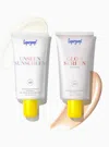 Supergoop Jumbo 2-in-1 Beauty Booster Set Sunscreen !