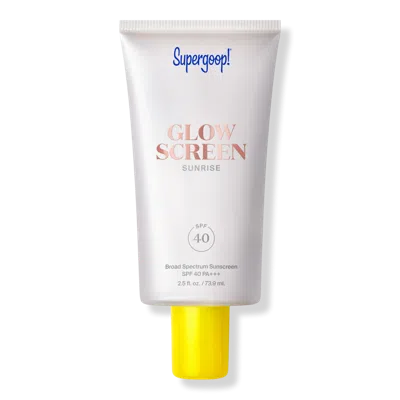 Supergoop Jumbo Glowscreen Spf 40 Sunscreen With Hyaluronic Acid + Niacinamide - Sunrise In Orange
