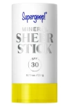 SUPERGOOP MINERAL SHEER STICK SPF 30