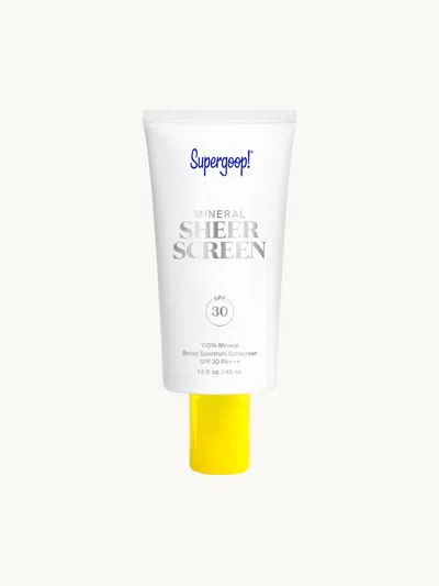 Supergoop Mineral Sheerscreen In White