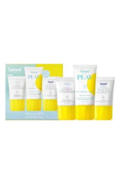 Supergoop !® Mineral Spf 3-piece Starter Set