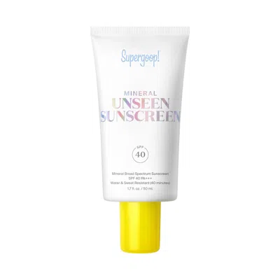 Supergoop Mineral Unseen Sunscreen Spf 40 In Default Title