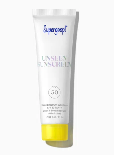 Supergoop Mini Tube Unseen Sunscreen Spf 50 10ml 10 ml !