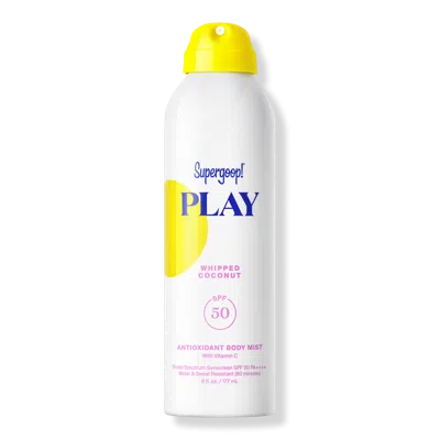 Supergoop Play Antioxidant Body Mist Spf 50 - Whipped Coconut