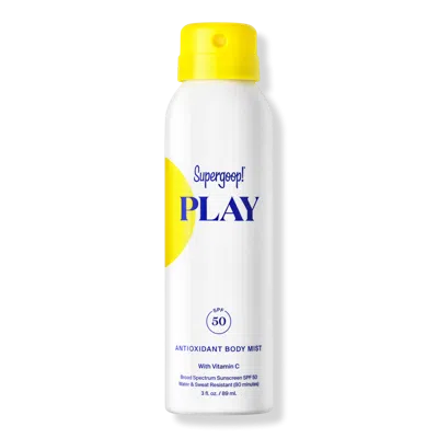 Supergoop Play Antioxidant Body Mist Spf 50 Sunscreen With Vitamin C - 3.0 oz