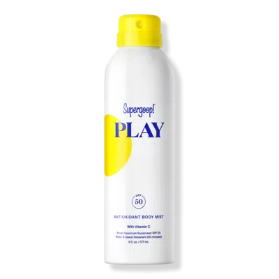 Supergoop Play Antioxidant Body Mist Spf 50 Sunscreen With Vitamin C - 6.0 oz