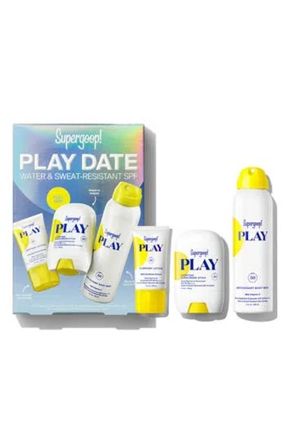 Supergoop !® Play Date Outdoor Spf Set In Transparent