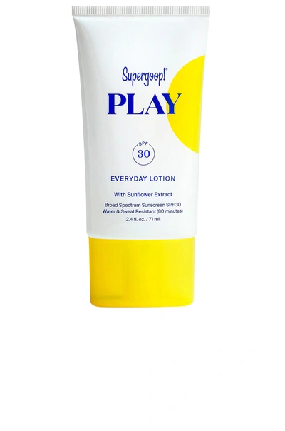 Supergoop ! Mini Play Everyday Lotion Spf 30 With Sunflower Extract 2.4 oz/ 71 ml In White