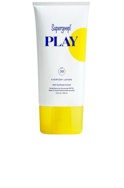 Supergoop ! Mini Play Everyday Lotion Spf 30 With Sunflower Extract 2.4 oz/ 71 ml In White