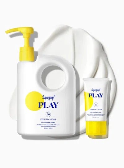 Supergoop Play Home & Away Set Sunscreen ! In White