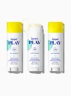 Supergoop Play Lip Shield Spf 30 Mint Sunscreen !