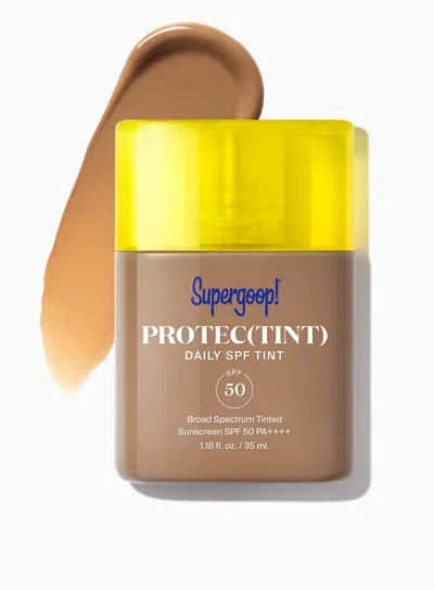 Supergoop Protec(tint) Daily Skin Tint Spf 50 Sunscreen 34c / 1.18 Fl. Oz. ! In White