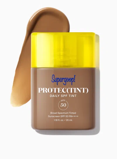 Supergoop Protec(tint) Daily Skin Tint Spf 50 Sunscreen 40w / 1.18 Fl. Oz. ! In White