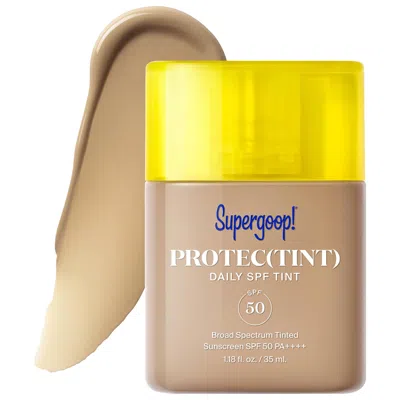 SUPERGOOP ! PROTEC(TINT) DAILY SPF TINT SPF 50 SUNSCREEN SKIN TINT WITH ECTOIN 26W 1.18 OZ / 35 ML