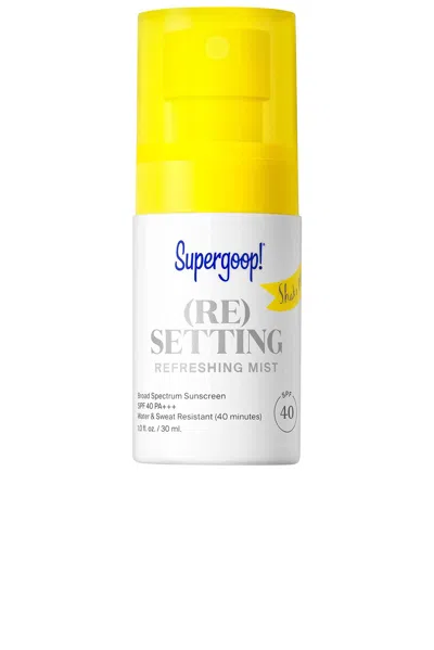 SUPERGOOP (RE)SETTING REFRESHING MIST SPF 40 1 FL. OZ.