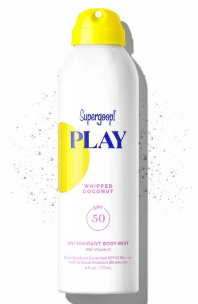 Supergoop !® ! Play Antioxidant Body Mist Spf 50 Sunscreen In Transparent