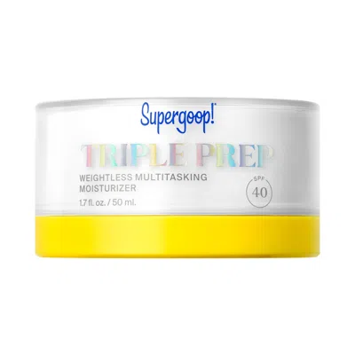 Supergoop Triple Prep Weightless Daily Moisturizer Spf 40 In Default Title