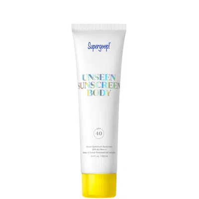 SUPERGOOP UNSEEN BODY SPF 40 100ML