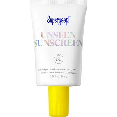 Supergoop !® Unseen Sunscreen Broad Spectrum Spf 50 Pa+++ In Mini