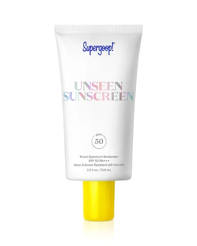 Supergoop ! Unseen Sunscreen Invisible Broad Spectrum Spf 50 Pa+++ 2.5 Oz. In Transparent