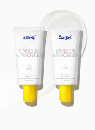 Supergoop Unseen Sunscreen Spf 50 - 2 Pack !