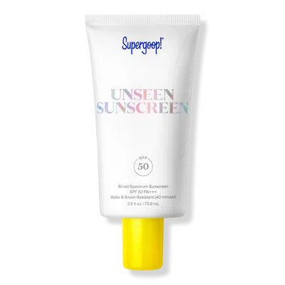 Supergoop Unseen Sunscreen Spf 50 Invisible Sun Protection - 2.5 oz
