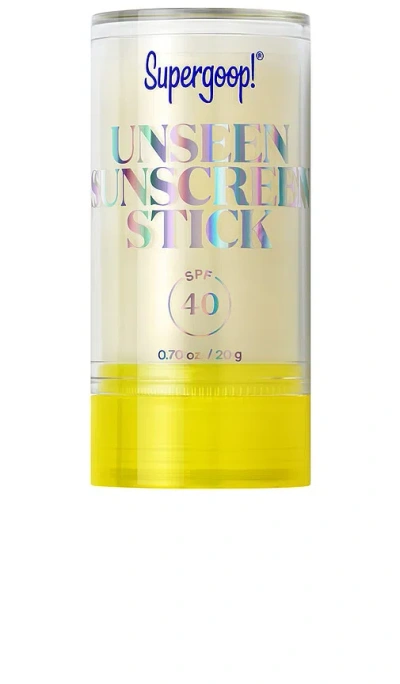 Supergoop Unseen Sunscreen Stick Spf 40 In N,a