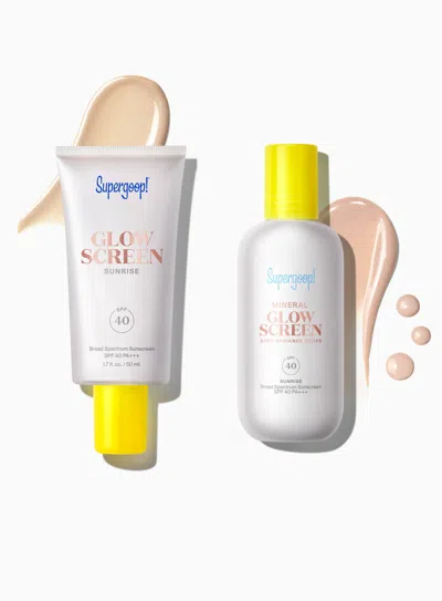 Supergoop Way To Glow Spf Set Sunscreen Sunrise / Sunrise !