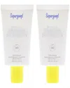 Supergoop Women's 1.5oz Mineral Matte Screen Spf 30 Pack Of 2