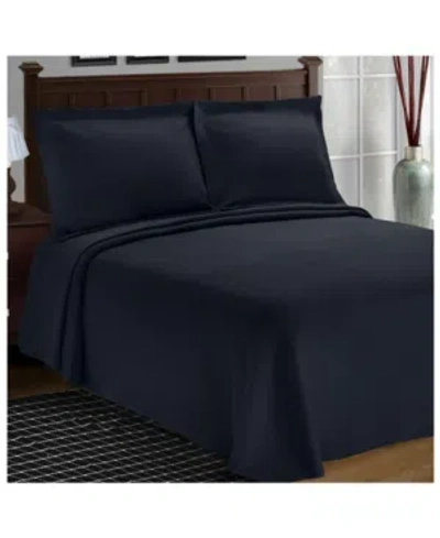 Superior 100% Cotton Diamond Solitaire All-season 3-piece Coverlet Set, King In Navy