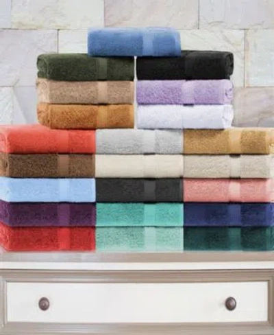 Superior 100 Egyptian Cotton Ultra Plush Solid Bath Towel Sets In Red