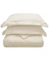 Superior 100% Modal From Beechwood 3-piece Duvet Cover In White