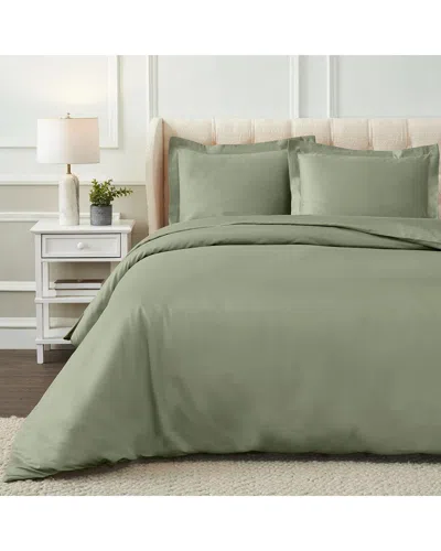 Superior 1000 Thread Count Egyptian Cotton Solid Duvet Cover Set