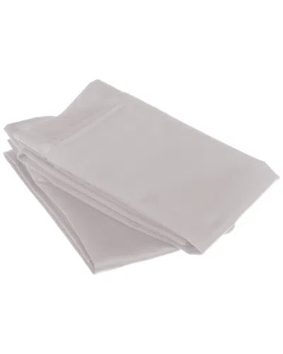 Superior 1000 Thread Count Egyptian Cotton Solid Pillowcase Set In Platinum