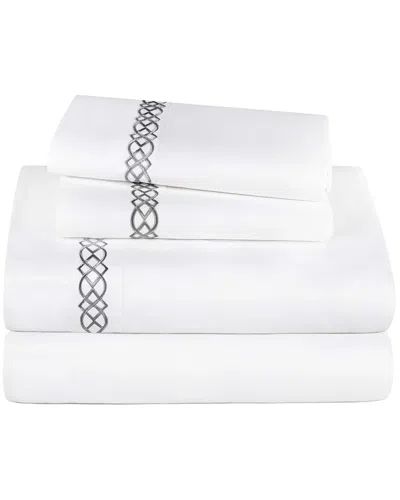 Superior 1000tc Egyptian Cotton Embroidered Bed Sheet Set