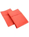 Superior 1200 Thread Count Cotton Rich Pillowcases In Red