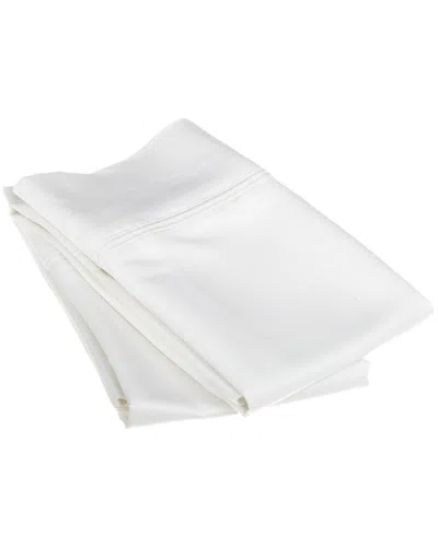Superior 1200 Thread Count Egyptian Cotton 2pc Solid Pillowcase Set