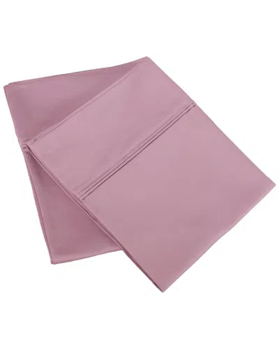 Superior 1200 Thread Count Egyptian Cotton Solid 2pc Pillowcase Set In Multicolor
