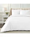 Superior 1200 Thread Count Solid Duvet Cover Set