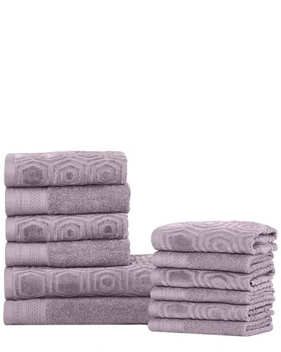 SUPERIOR SUPERIOR 12PC COMBED COTTON TOWEL SET