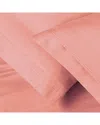 Superior 1500 Thread Count Egyptian Cotton 2pc Solid Pillowcase Set In Pink